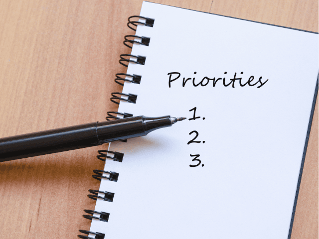 優先順位を決めて一つずつ深掘る